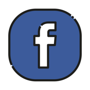 logo facebook bleu et blanc